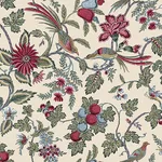Antonina Vella Parterre - Raspberry Wallpaper | Buy Online Antonina Vella Parterre wallpaper, color Raspberry, SKU VP1312