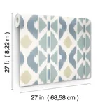 Antonina Vella Patan wallpaper, color Denim, SKU AB3094