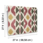 Antonina Vella Patan - Ruby Wallpaper | Buy Online Antonina Vella Patan wallpaper, color Ruby, SKU AB3091