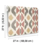 Antonina Vella Patan wallpaper, color Sedona, SKU AB3096