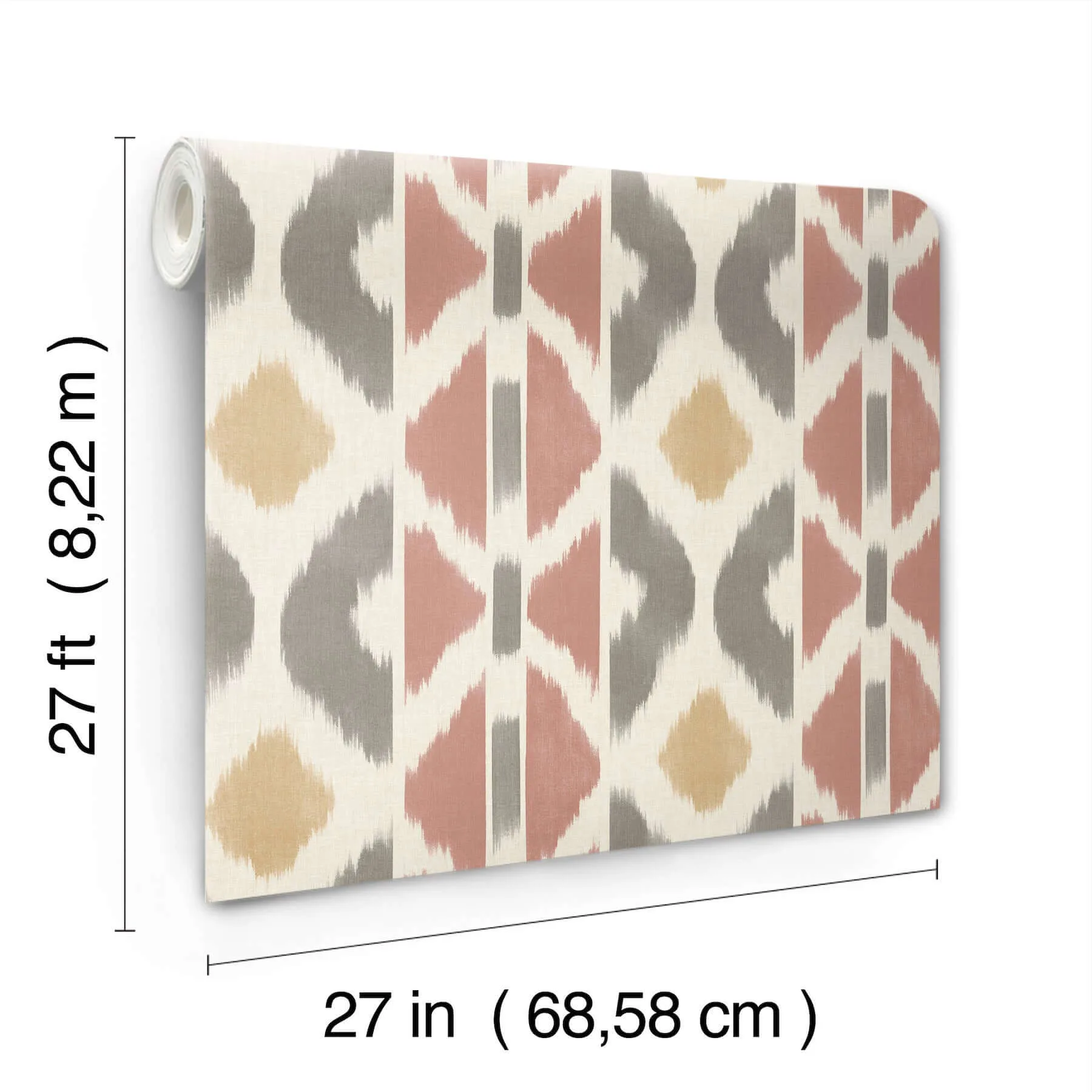 Antonina Vella Patan wallpaper, color Sedona, SKU AB3096