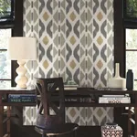 Antonina Vella Patan wallpaper, color Taupe, SKU AB3095