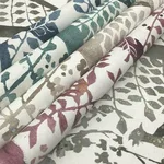 Antonina Vella Peacock Block Print - Off White Wallpaper | Buy Online Antonina Vella Peacock Block Print wallpaper, color Off White, SKU BO6635