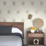 Antonina Vella Petite Leaves - Cream & Gold Wallpaper | Buy Online Antonina Vella Petite Leaves wallpaper, color Cream & Gold, SKU MD7103