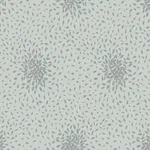 Antonina Vella Petite Leaves wallpaper, color Spa & Silver, SKU MD7101