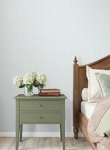 Antonina Vella Priti wallpaper, color Blue, SKU VP1331