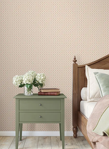 Antonina Vella Priti wallpaper, color Rose, SKU VP1335