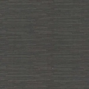 Antonina Vella Ribbon Bamboo wallpaper, color Black & Silver Metallic, SKU DD3835
