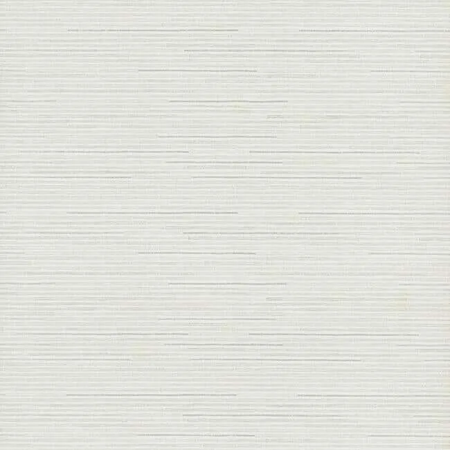 Antonina Vella Ribbon Bamboo wallpaper, color White & Silver Metallic, SKU DD3833