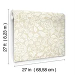 Antonina Vella Rowen - Beige Wallpaper | Buy Online Antonina Vella Rowen wallpaper, color Beige, SKU VP1345