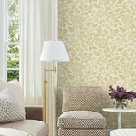 Antonina Vella Rowen - Saffron Wallpaper | Buy Online Antonina Vella Rowen wallpaper, color Saffron, SKU VP1341