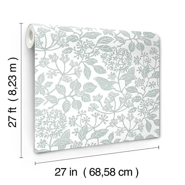 Antonina Vella Rowen - Pale Blue Wallpaper | Buy Online Antonina Vella Rowen wallpaper, color Pale Blue, SKU VP1346