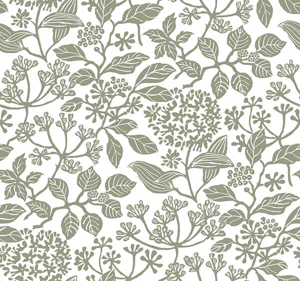 Antonina Vella Rowen wallpaper, color Olive, SKU VP1343