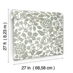 Antonina Vella Rowen - Olive Wallpaper | Buy Online Antonina Vella Rowen wallpaper, color Olive, SKU VP1343