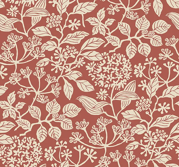 Antonina Vella Rowen wallpaper, color Ginger, SKU VP1342