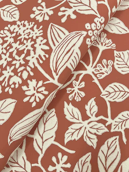 Antonina Vella Rowen - Ginger Wallpaper | Buy Online Antonina Vella Rowen wallpaper, color Ginger, SKU VP1342