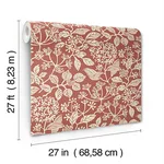 Antonina Vella Rowen - Ginger Wallpaper | Buy Online Antonina Vella Rowen wallpaper, color Ginger, SKU VP1342