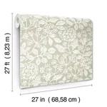 Antonina Vella Rowen - Taupe Wallpaper | Buy Online Antonina Vella Rowen wallpaper, color Taupe, SKU VP1344
