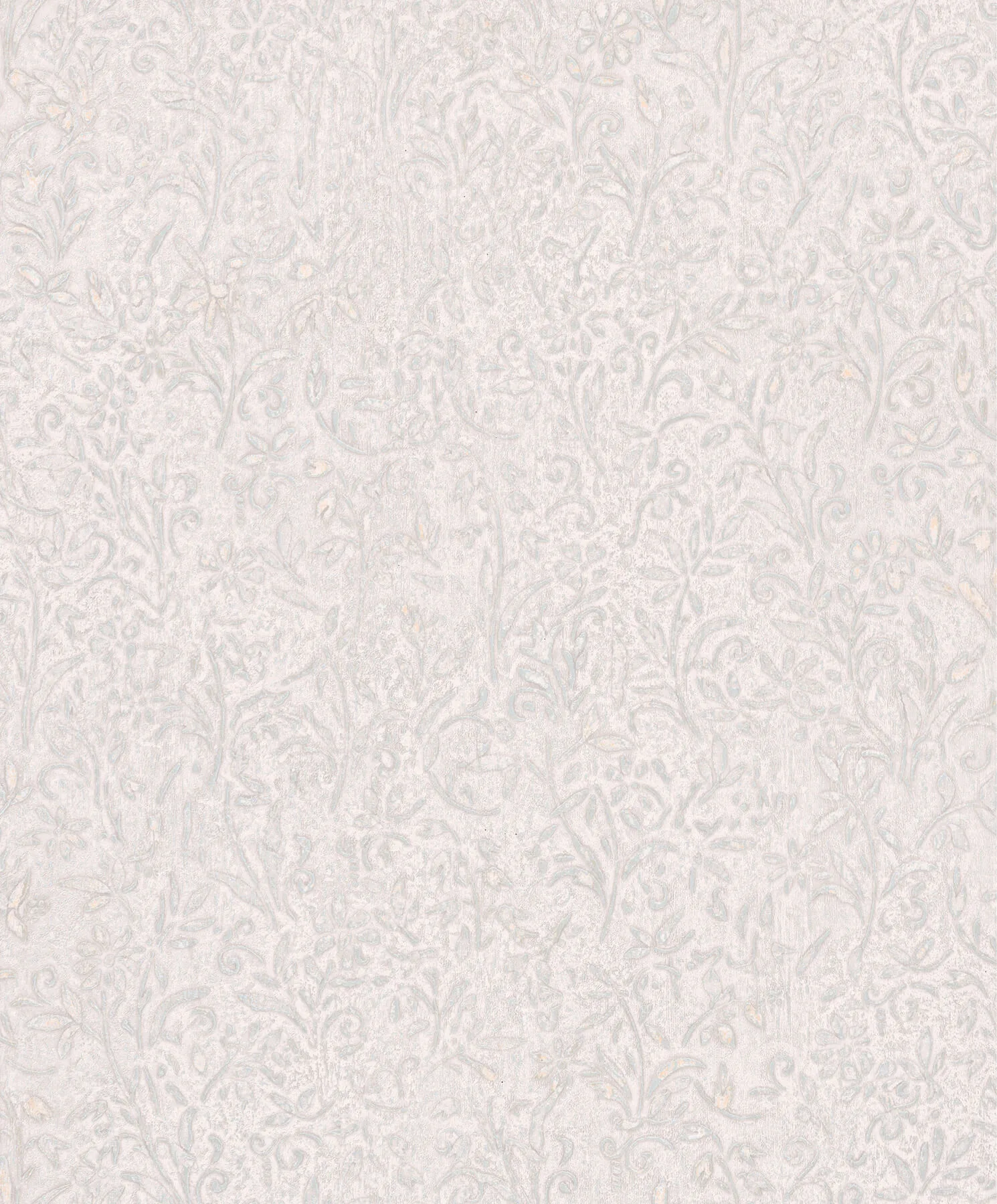 Antonina Vella Sculpted Floral wallpaper, color Aqua, SKU MA35529