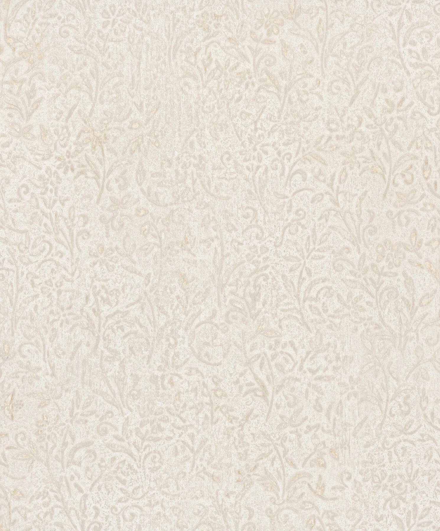 Antonina Vella Sculpted Floral wallpaper, color Beige, SKU MA35531