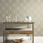 Antonina Vella Serendipity - Cream & Gold Metallic Wallpaper | Buy Online Antonina Vella Serendipity wallpaper, color Cream & Gold Metallic, SKU Y6200202