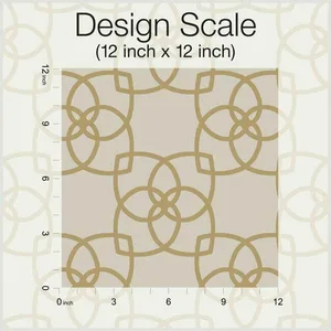 Antonina Vella Serendipity wallpaper, color Cream & Gold Metallic, SKU Y6200202