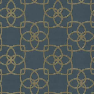 Antonina Vella Serendipity wallpaper, color Navy, SKU DD3711