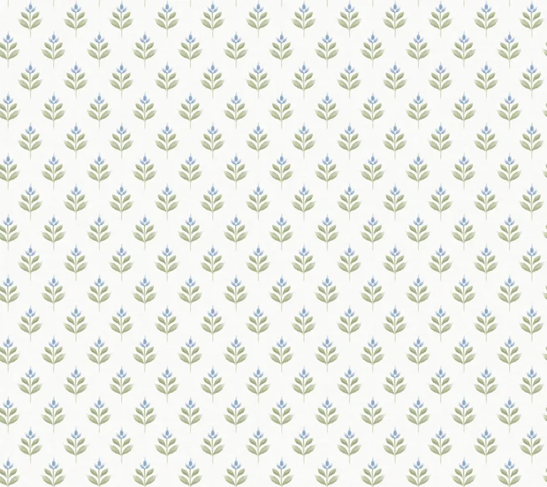 Antonina Vella Serene Villa wallpaper, color Moss, SKU LL3237