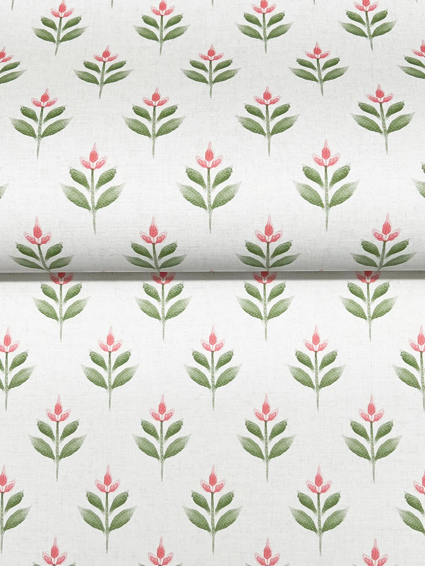 Antonina Vella Serene Villa wallpaper, color Pink, SKU LL3236