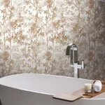Antonina Vella Shimmering Foliage - White & Gold Wallpaper | Buy Online Antonina Vella Shimmering Foliage wallpaper, color White & Gold, SKU NW3583