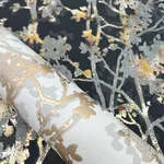 Antonina Vella Shimmering Foliage - White & Gold Wallpaper | Buy Online Antonina Vella Shimmering Foliage wallpaper, color White & Gold, SKU NW3583