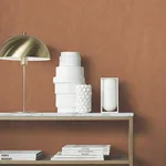 Antonina Vella Shimmering Moire wallpaper, color Copper, SKU MA34926