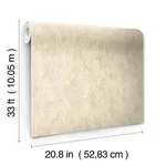 Antonina Vella Shimmering Patina wallpaper, color Gold on Silver, SKU WP-1157