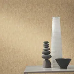 Antonina Vella Shimmering Patina - Gold on Taupe Wallpaper | Buy Online Antonina Vella Shimmering Patina wallpaper, color Gold on Taupe, SKU WP-1162