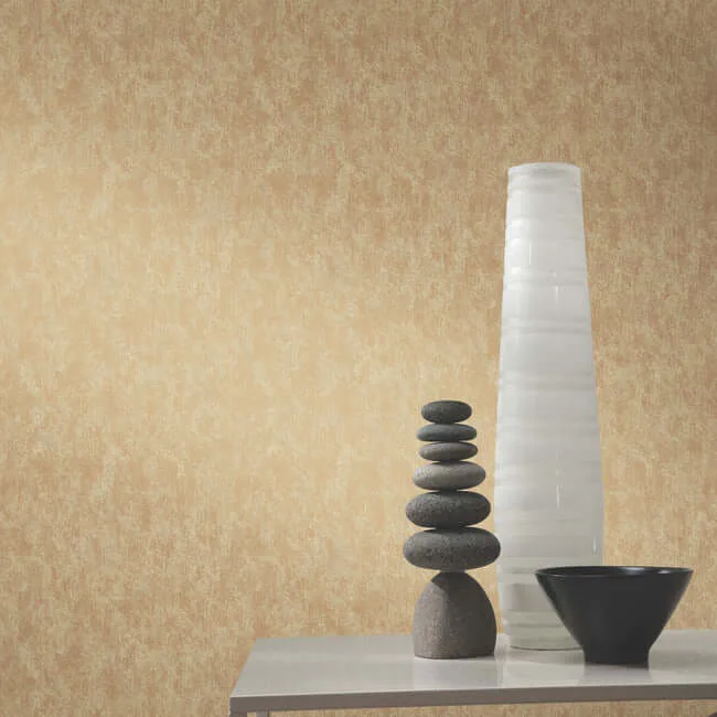 Antonina Vella Shimmering Patina - Gold on Taupe Wallpaper | Buy Online Antonina Vella Shimmering Patina wallpaper, color Gold on Taupe, SKU WP-1162