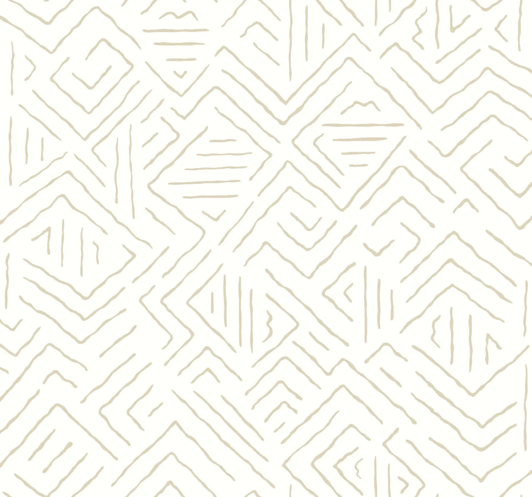 Antonina Vella Sirih wallpaper, color Beige, SKU AB3085