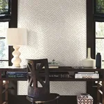 Antonina Vella Sirih - Ochre Wallpaper | Buy Online Antonina Vella Sirih wallpaper, color Ochre, SKU AB3084