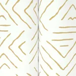Antonina Vella Sirih - Ochre Wallpaper | Buy Online Antonina Vella Sirih wallpaper, color Ochre, SKU AB3084