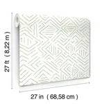 Antonina Vella Sirih - Sage Wallpaper | Buy Online Antonina Vella Sirih wallpaper, color Sage, SKU AB3082