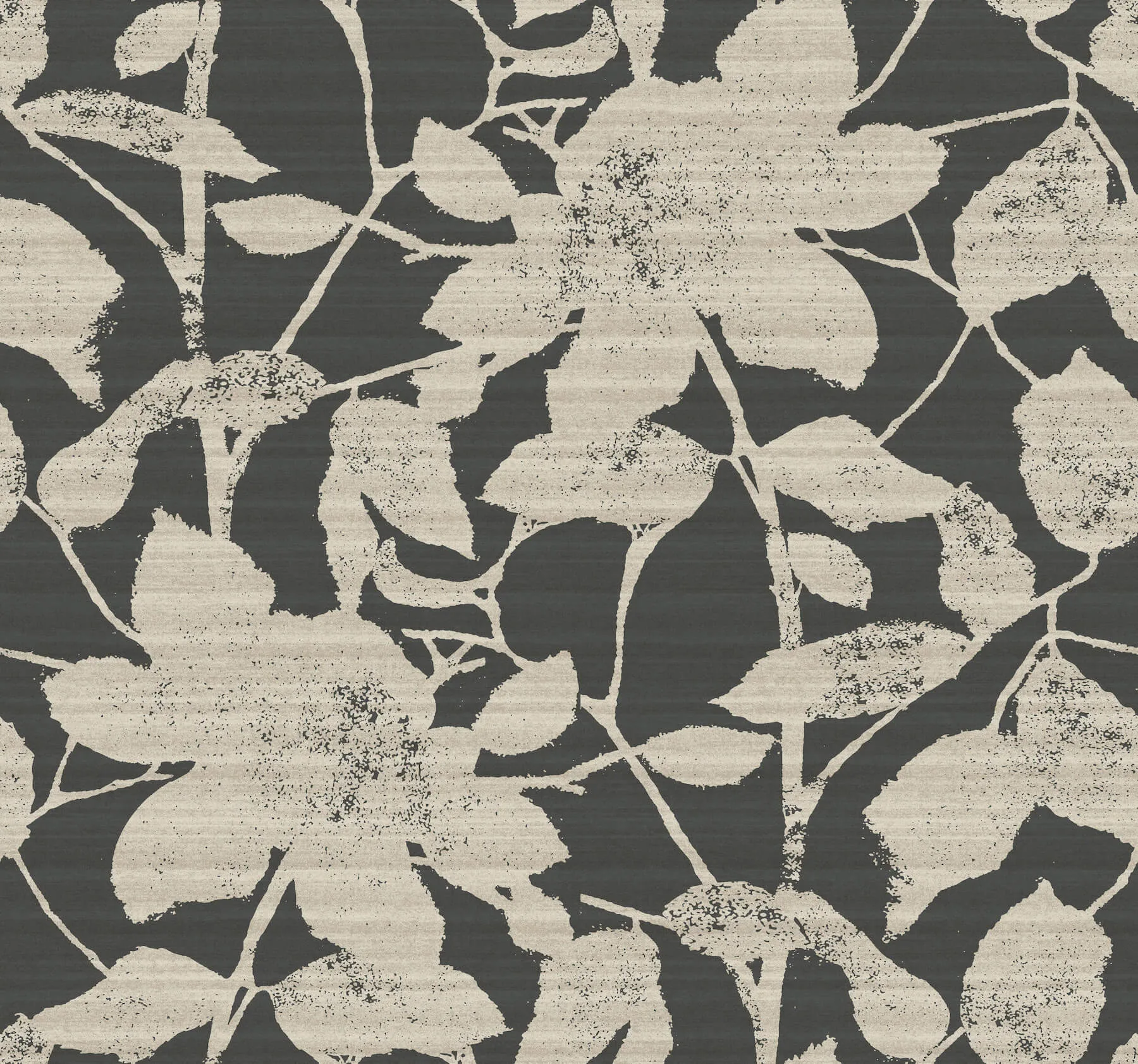 Antonina Vella Solange wallpaper, color Black, SKU LL3213