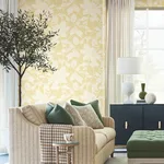 Antonina Vella Solange - Butter Wallpaper | Buy Online Antonina Vella Solange wallpaper, color Butter, SKU LL3215