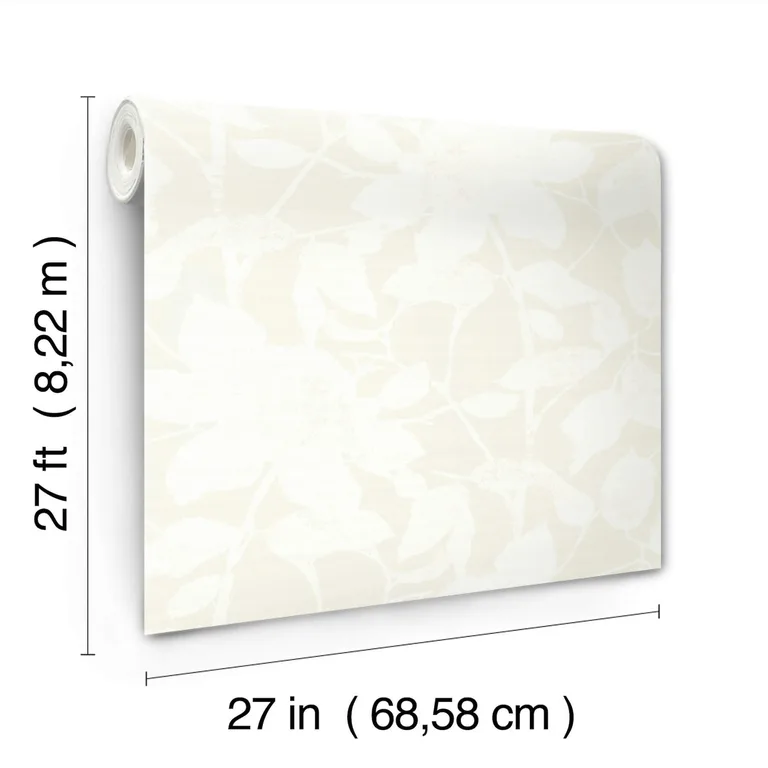Antonina Vella Solange wallpaper, color Dove, SKU LL3212