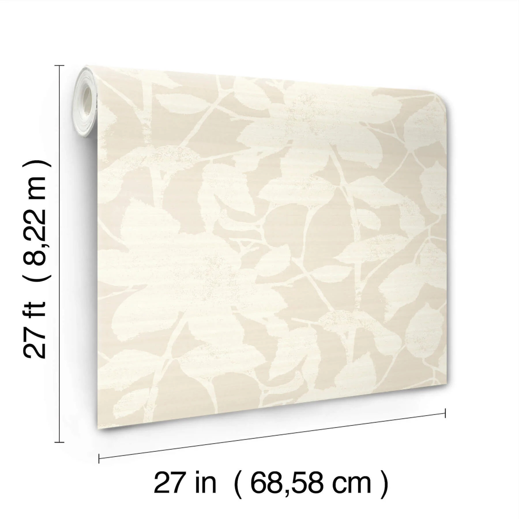 Antonina Vella Solange wallpaper, color Neutral, SKU LL3211