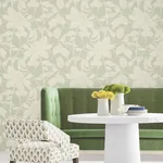 Antonina Vella Solange - Sage Wallpaper | Buy Online Antonina Vella Solange wallpaper, color Sage, SKU LL3216