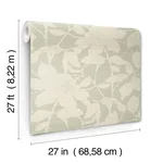 Antonina Vella Solange - Sage Wallpaper | Buy Online Antonina Vella Solange wallpaper, color Sage, SKU LL3216