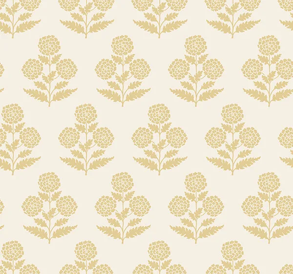 Antonina Vella Souci wallpaper, color Saffron, SKU VP1432