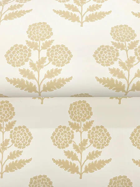 Antonina Vella Souci wallpaper, color Saffron, SKU VP1432