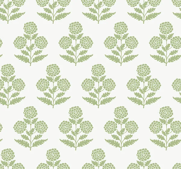 Antonina Vella Souci wallpaper, color Green, SKU VP1436