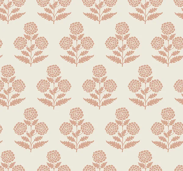Antonina Vella Souci wallpaper, color Rose, SKU VP1434