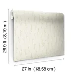 Antonina Vella Sprigs - Cream & Gold Wallpaper | Buy Online Antonina Vella Sprigs wallpaper, color Cream & Gold, SKU MD7192